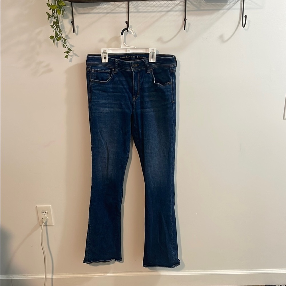 Size 12 Long American Eagle Outfitters Flare Denim Jeans